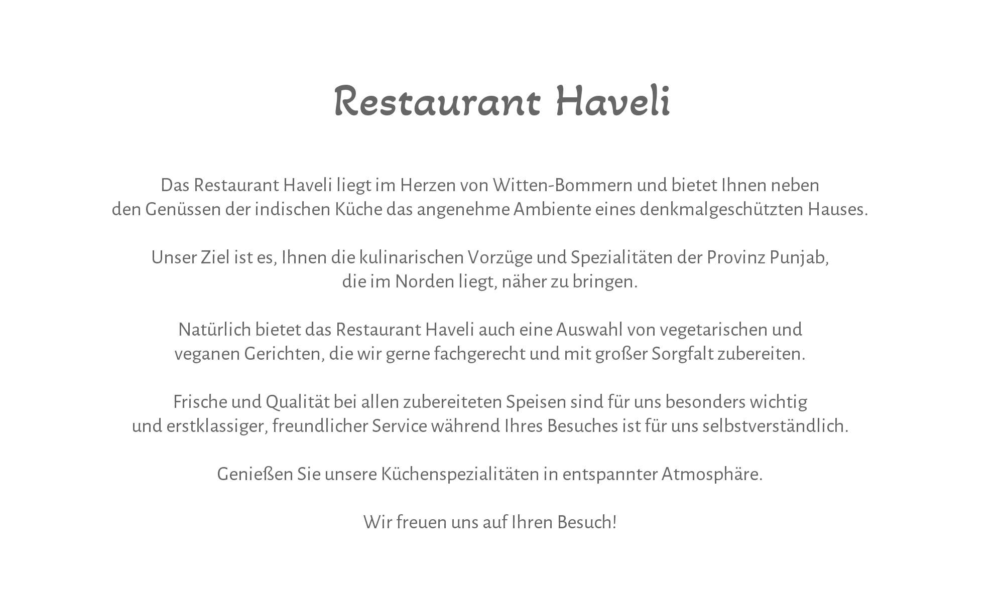 Restaurant Haveli